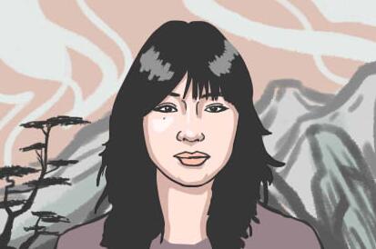 泪痣的位置长在哪里图解 脸上泪痣的位置